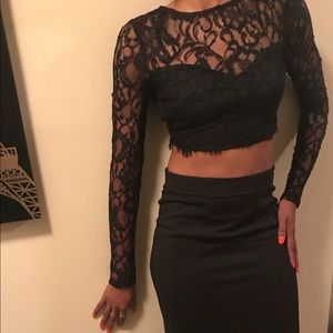 Long sleeve Lace top